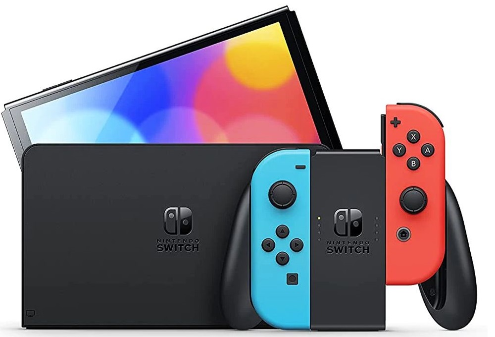 Consola Nintendo Switch 64GB Oled HEG-S-KAAAA - Rojo/Azul